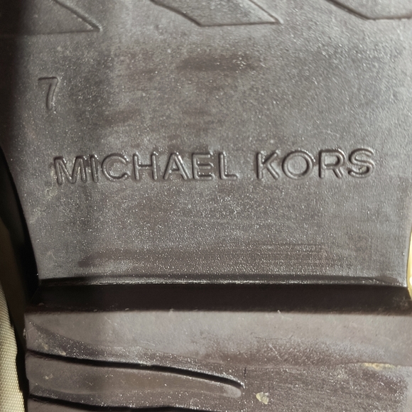 Michael Kors Signature Brown Rain Boots - Picture 7 of 10